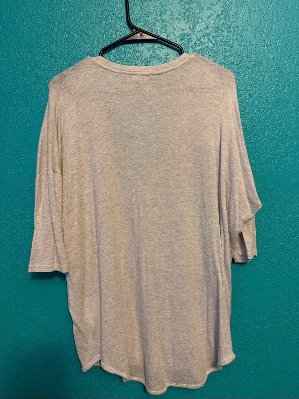 Express Gray V-Neck - Picture 3 of 3